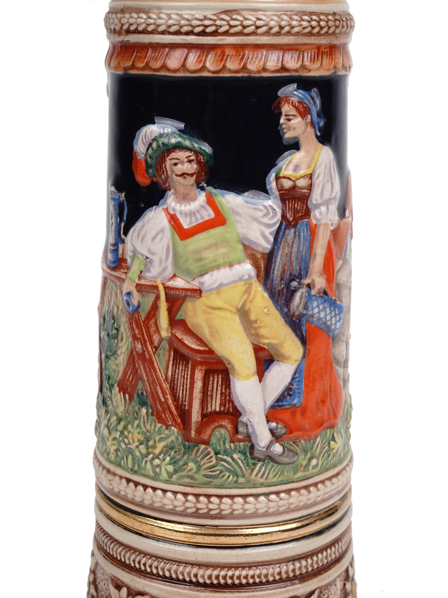 VINTAGE GERMAN CERAMIC BEER STEIN COLLECTION PIC-5